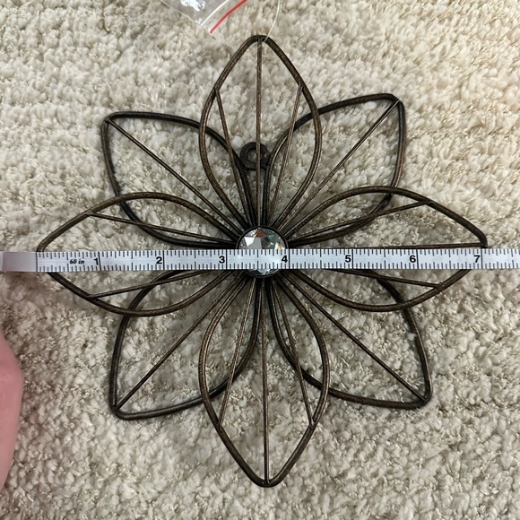 Rustic Family Wall Sign & Metal Flower Accent - Picture 6 of 7